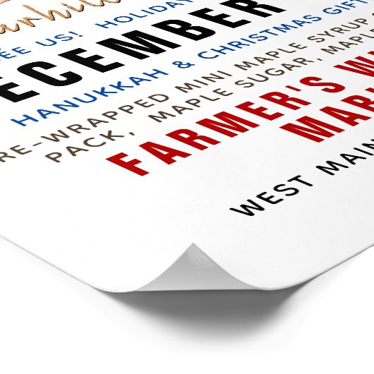 International Maple Syrup Day Promotion Poster (Hoek)