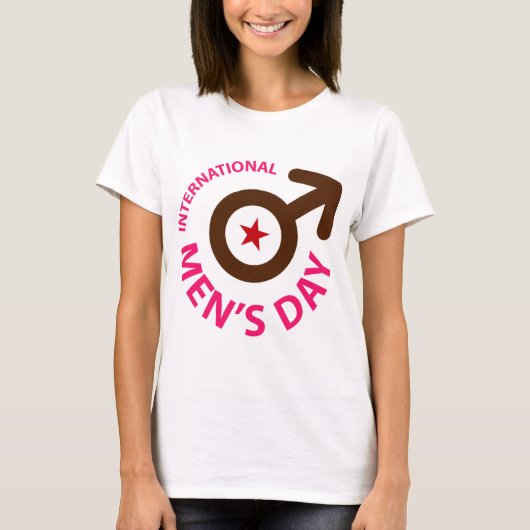 International Men's Day T-shirt (Voorkant)
