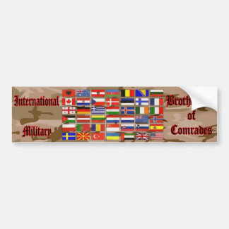 International Military Bumpersticker