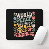 International Peace Day Insring World Kindness Day Muismat (Met muis)