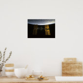 International Space Station 20 Poster (Keuken)