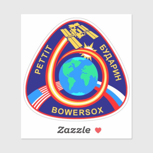 International Space Station Expedition ISS-06 Sticker (Vel)