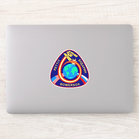International Space Station Expedition ISS-06 Sticker (Computer)