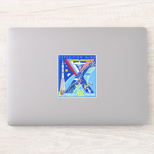 International Space Station Expedition ISS-09 Sticker (Computer)