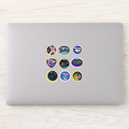 International Space Station Expedition ISS-10-18 Sticker