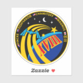 International Space Station Expedition ISS-18 Sticker (Vel)