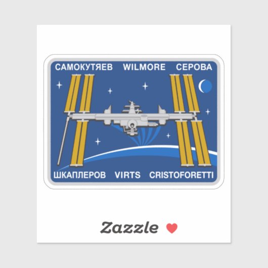 International Space Station Expedition ISS-42 Sticker (Vel)