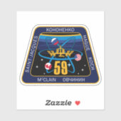 International Space Station Expedition ISS-59 Sticker (Vel)