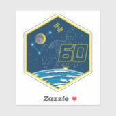 International Space Station Expedition ISS-60 Sticker (Vel)