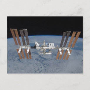 International Space Station ISS Briefkaart