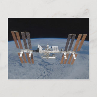 International Space Station ISS Briefkaart