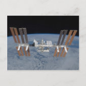 International Space Station ISS Briefkaart (Voorkant)
