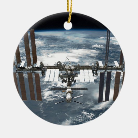 International Space Station ISS, Endeavor 2011 Keramisch Ornament (Voorkant)