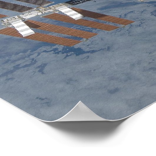 International Space Station ISS Poster (Hoek)