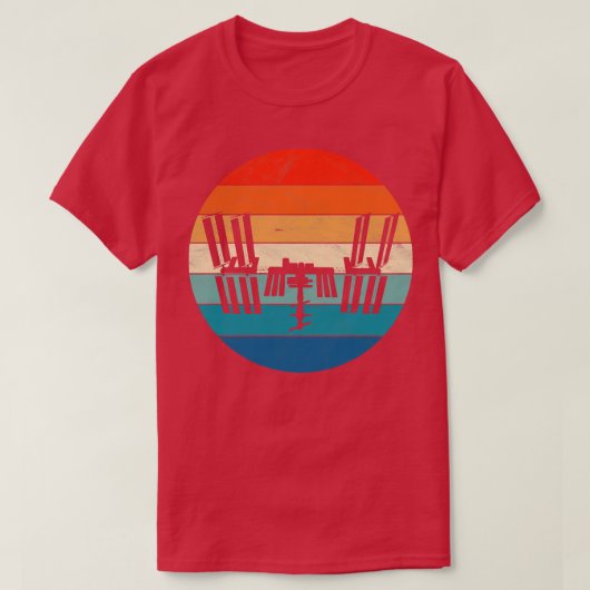 International Space Station ISS T-shirt (Design voorkant)