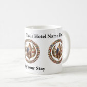 International Unity Flame with World Flags Emblem  Koffiemok (Voorkant rechts)