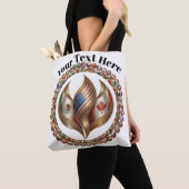 International Unity Flame with World Flags Emblem  Tote Bag (Dichtbij)