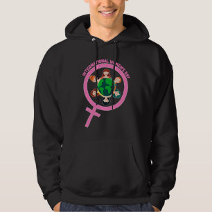International Vrouwendag Feminisme en Gendergelijk Hoodie