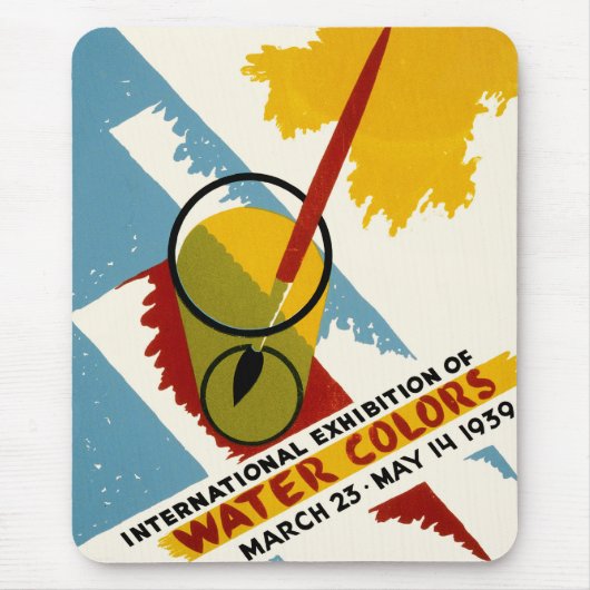 International Water Color Exhibition Muismat (Voorkant)