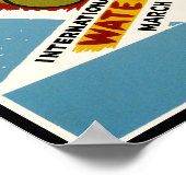 International Water Color Exhibition Poster (Hoek)