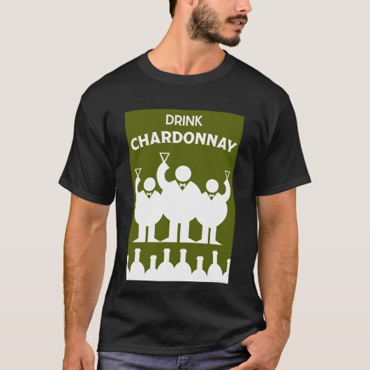 International Wine Days Chardonnay T-shirt (Voorkant)