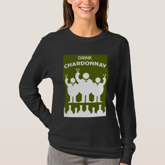 International Wine Days Chardonnay T-shirt (Voorkant)