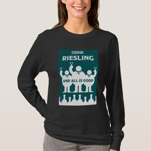 International Wine Days Reisling T-shirt (Voorkant)