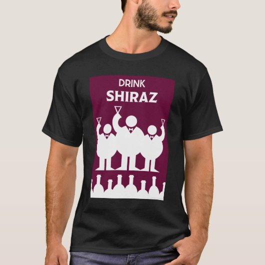 International Wine Days Shiraz T-shirt (Voorkant)