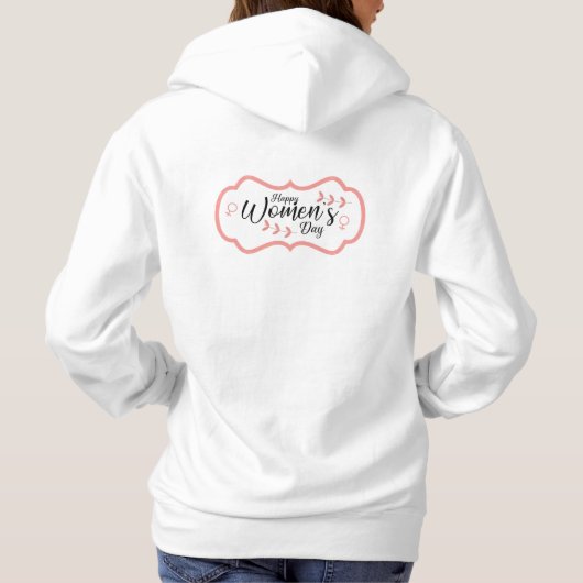 International Women’s Day 2026 Hoodie (Achterkant)