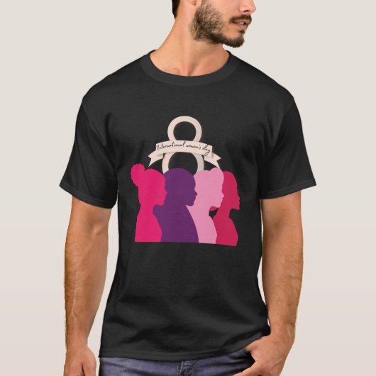 INTERNATIONAL WOMEN S DAY 8 MARCH 2023 EMBRACE EQU T-SHIRT (Voorkant)