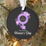 International Women’s Day March 8 Ornament<br><div class="desc">International Women’s Day March 8</div>