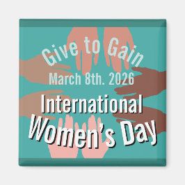 International Women’s Day March 8th. 2026 Magneet