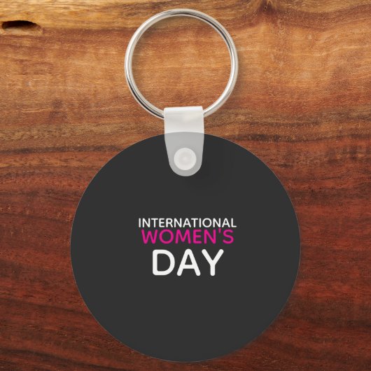 International Women’s Day Sleutelhanger (Achterkant)