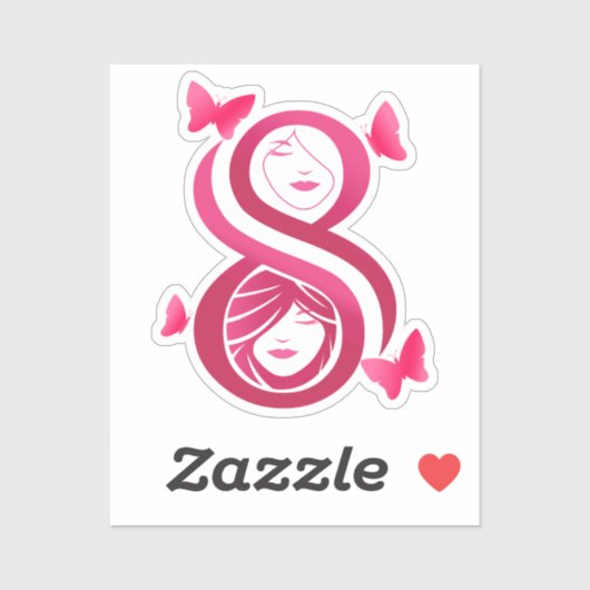 , International Women’s Day Sticker (Vel)