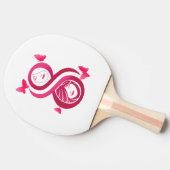 , International Women’s Day Tafeltennisbatje (Zijkant)