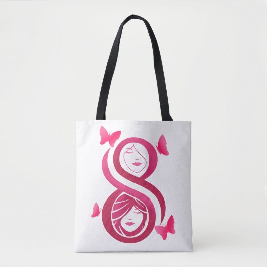 , International Women’s Day Tote Bag (Voorkant)