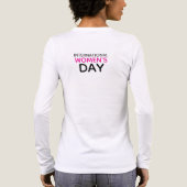 International Women’s Day Tri-Blend Shirt (Achterkant)