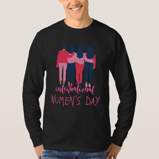 International Womens Day 2023 Embrace Equity 8 Mar T-shirt (Voorkant)