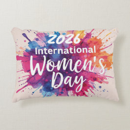 International Women's Day 2026 Accent Kussen