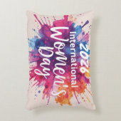 International Women's Day 2026 Accent Kussen (Voorkant(Verticaal))