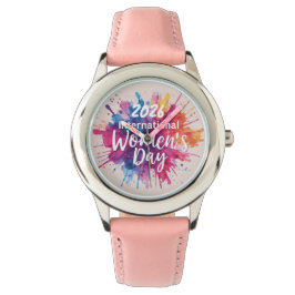 International Women's Day 2026 Horloge