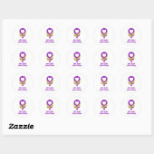 International Women's Day 2026 IWD Give To Gain Ronde Sticker (Vel)