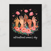 International Women's Day 8 March 2026 Feestdagenkaart (Voorkant)
