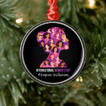 International Women's Day 8 March Metalen Ornament<br><div class="desc">International Women's Day 8 March</div>