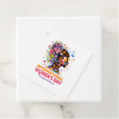 International Women's Day Bedankjes Labels (In situ)