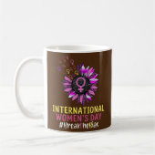 International Women's Day Break the Bias Sun Koffiemok (Links)