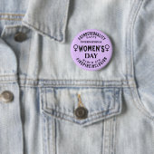 International Women's Day | March 8th Equality Ronde Button 5,7 Cm (In situ)