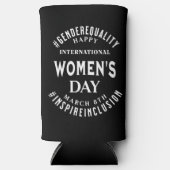 International Women's Day | March 8th Equality Seltzer Blikjeskoeler (Voorkant)