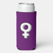 International Women's Day | March 8th Equality Seltzer Blikjeskoeler (Seltzer Achterkant)