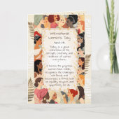 International Women's Day | Poem for Women Kaart (Voorkant)